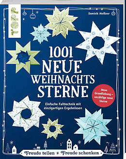 Kartonierter Einband 1001 neue Weihnachtssterne (kreativ.kompakt) von Dominik Meißner