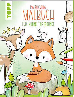 Couverture cartonnée Pia Pedevilla Malbuch - Für kleine Tierfreunde de Pia Pedevilla