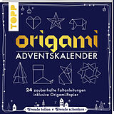 Kartonierter Einband Origami Adventskalender von frechverlag