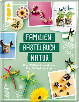 Fester Einband Familienbastelbuch Natur von frechverlag