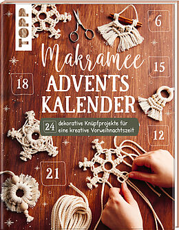 Kalender Makramee Adventskalender (Adventskalenderbuch) von Josephine Kirsch