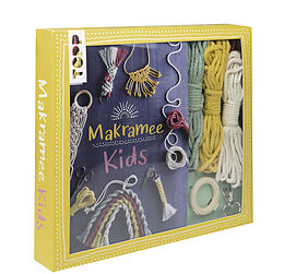 Kartonierter Einband Kreativ-Set Makramee Kids von Inge Walz
