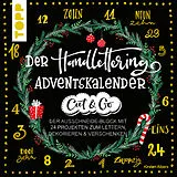 Kartonierter Einband Der Handlettering-Adventskalender - Cut & Go von Kirsten Albers