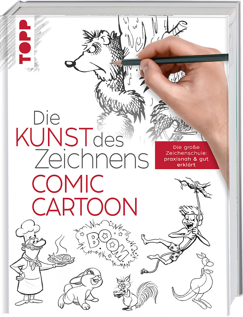Die Kunst Des Zeichnens Comic Cartoon Frechverlag Buch Kaufen Ex Libris