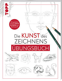 Kartonierter Einband Die Kunst des Zeichnens - Übungsbuch. SPIEGEL Bestseller von frechverlag