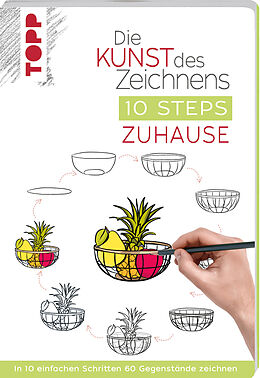 Kartonierter Einband Die Kunst des Zeichnens 10 Steps - Zuhause von Justine Lecouffe