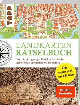 Kartonierter Einband Landkarten Rätselbuch - die Rätselinnovation. von Norbert Pautner