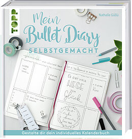 Fester Einband Mein Bullet Diary selbstgemacht. So wird dein Kalender zum Kreativbuch von Nathalie Güllü