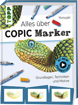 Livre Relié Alles über COPIC Marker de Yunuyei