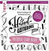 Kartonierter Einband Handlettering. Der Quick-Start-Block von Ludmila Blum