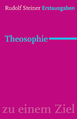 Kartonierter Einband Theosophie von Rudolf Steiner