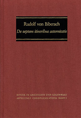 Fester Einband De septem itineribus aeternitatis von Rudolf von Biberach