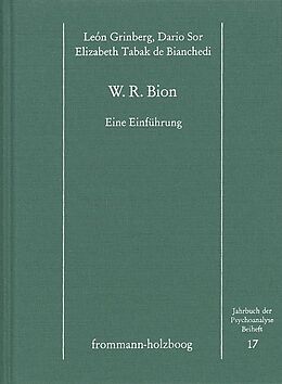 Fester Einband W. R. Bion von Léon Grinberg, Dario Sor, Elizabeth Tabak de Bianchedi