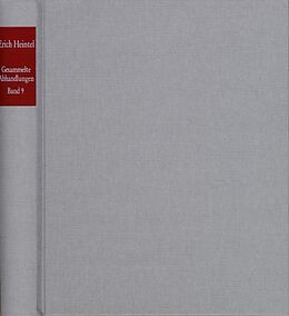Fester Einband Erich Heintel: Gesammelte Abhandlungen / Band 9: Zur Geschichte der Philosophie III von Erich Heintel