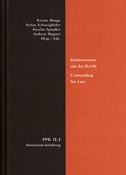 eBook (pdf) Kontroversen um das Recht. Contending for Law de 