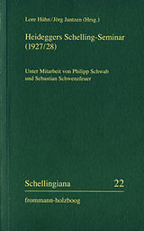 E-Book (pdf) Heideggers Schelling-Seminar (1927/28) von 