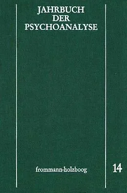 E-Book (pdf) Jahrbuch der Psychoanalyse / Band 14 von 