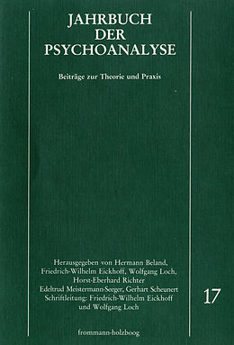 E-Book (pdf) Jahrbuch der Psychoanalyse / Band 17 von 