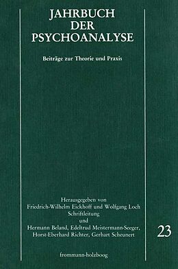 E-Book (pdf) Jahrbuch der Psychoanalyse / Band 23 von 