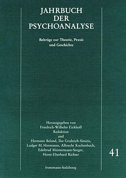 E-Book (pdf) Jahrbuch der Psychoanalyse / Band 41 von 