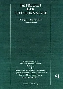 E-Book (pdf) Jahrbuch der Psychoanalyse / Band 41 von 