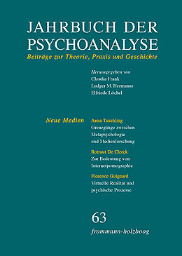 E-Book (pdf) Jahrbuch der Psychoanalyse / Band 63: Neue Medien von 