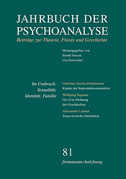 E-Book (pdf) Jahrbuch der Psychoanalyse / Band 81: Im Umbruch: Sexualität, Identität, Familie von 