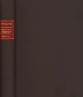 E-Book (pdf) Forschungen und Materialien zur deutschen Aufklärung / Abteilung I: Texte zur Philosophie der deutschen Aufklärung. Immanuel Kant: Neue Reflexionen. Die frühen Notate zu Baumgartens Metaphysica von Immanuel Kant