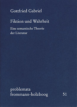 E-Book (pdf) Fiktion und Wahrheit von Gottfried Gabriel