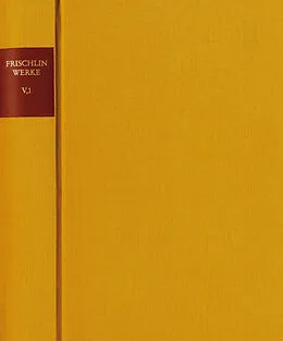 E-Book (pdf) Nicodemus Frischlin: Sämtliche Werke / Band V,1: Lyrik I (1562-1572) von Nicodemus Frischlin
