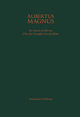 E-Book (pdf) De unitate intellectus. Über die Einzigkeit des Intellekts von Albertus Magnus