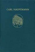 E-Book (pdf) Carl Hauptmann: Sämtliche Werke / Band XV: Briefe I von Martha Thienemann