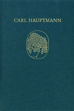 E-Book (pdf) Carl Hauptmann: Sämtliche Werke / Band XV: Briefe I von Martha Thienemann