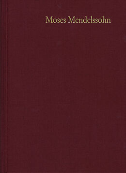 E-Book (pdf) Moses Mendelssohn: Gesammelte Schriften. Jubiläumsausgabe / Band 5,2: Rezensionsartikel in Allgemeine deutsche Bibliothek (17651784). Literarische Fragmente von Moses Mendelssohn