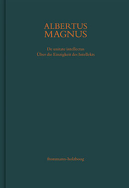 Fester Einband De unitate intellectus. Über die Einzigkeit des Intellekts von Albertus Magnus