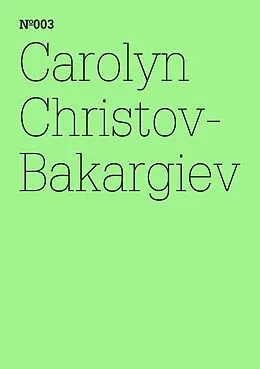 E-Book (epub) Carolyn Christov-Bakargiev von Carolyn Christov-Bakargiev