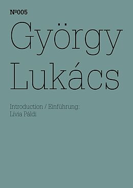 E-Book (epub) György Lukács von György Lukács