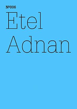 E-Book (epub) Etel Adnan von Etel Adnan