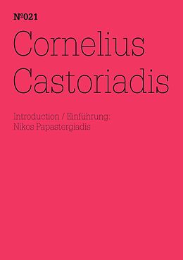 E-Book (epub) Cornelius Castoriadis von Cornelius Castoriadis