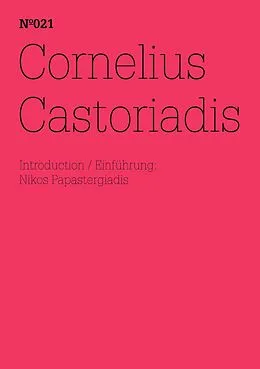 E-Book (epub) Cornelius Castoriadis von Cornelius Castoriadis