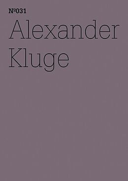 E-Book (epub) Alexander Kluge von Alexander Kluge