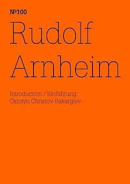 E-Book (epub) Rudolf Arnheim von Rudolf Arnheim