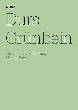 E-Book (pdf) Durs Grünbein von Durs Grünbein