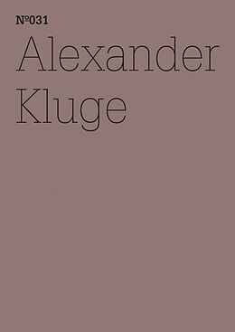 E-Book (pdf) Alexander Kluge von Alexander Kluge
