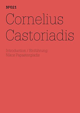 E-Book (pdf) Cornelius Castoriadis von Cornelius Castoriadis