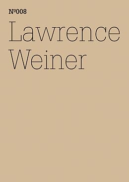 E-Book (pdf) Lawrence Weiner von Lawrence Weiner