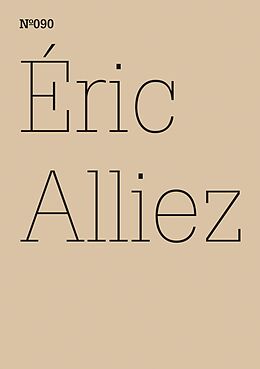 E-Book (pdf) Éric Alliez von Éric Alliez