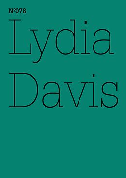 E-Book (pdf) Lydia Davis von Lydia Davis