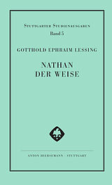 Fester Einband Nathan der Weise von Gotthold Ephraim Lessing