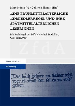 E-Book (pdf) Eine frühmittelalterliche Einsiedlerregel und ihre spätmittelalterlichen Leserinnen von 